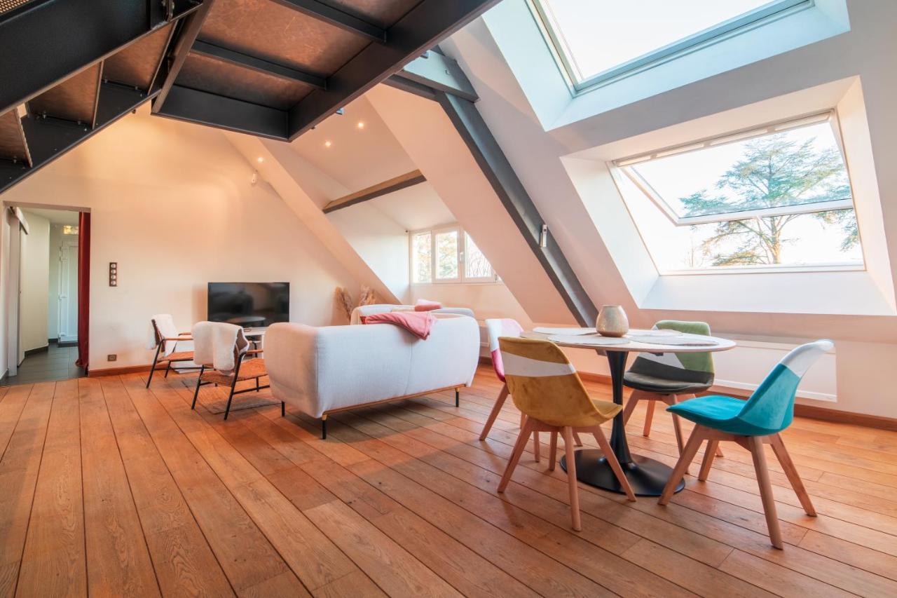 Апартаменти Loft Les Deux Cedres Avec Vue Panoramique Шарлевіль-Мезьєр Екстер'єр фото