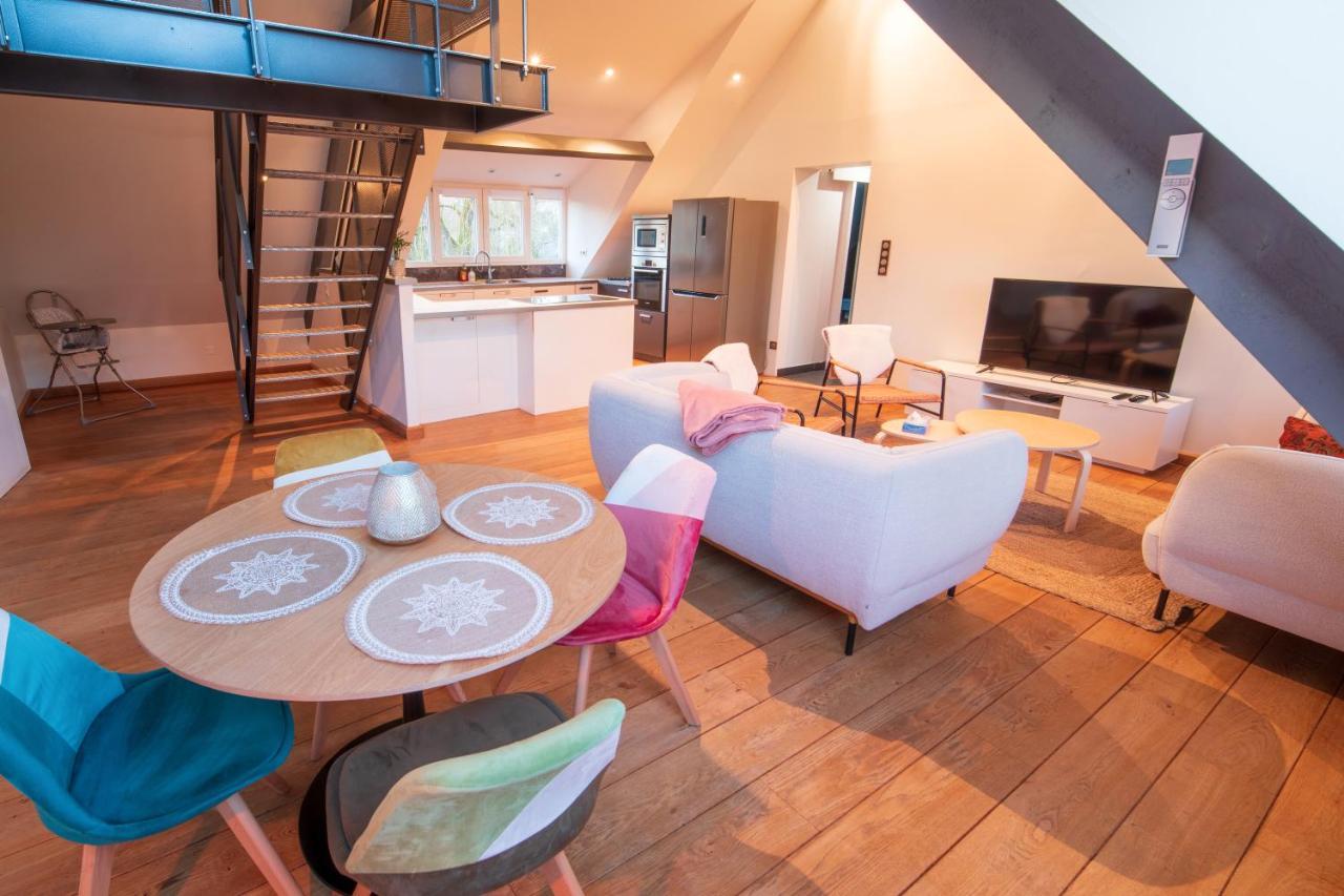 Апартаменти Loft Les Deux Cedres Avec Vue Panoramique Шарлевіль-Мезьєр Екстер'єр фото